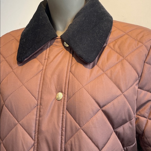 J Crew heritage quilted barn jacket coat - Picture 3 of 6